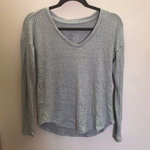 American Eagle Ribbed Long Sleeve